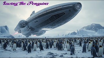 Goodbye Earth ... Saving the Penguins. Italo Disco Music Video.
