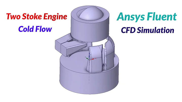 🚀 Two‑Stroke Engine CFD | Dynamic Mesh in Fluent