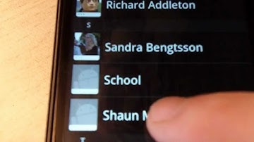 NFC Business Card demo from Bluehand