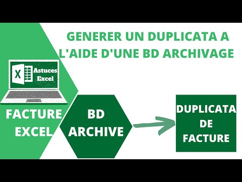 Vidéo: Comment émettre Un Duplicata De Facture