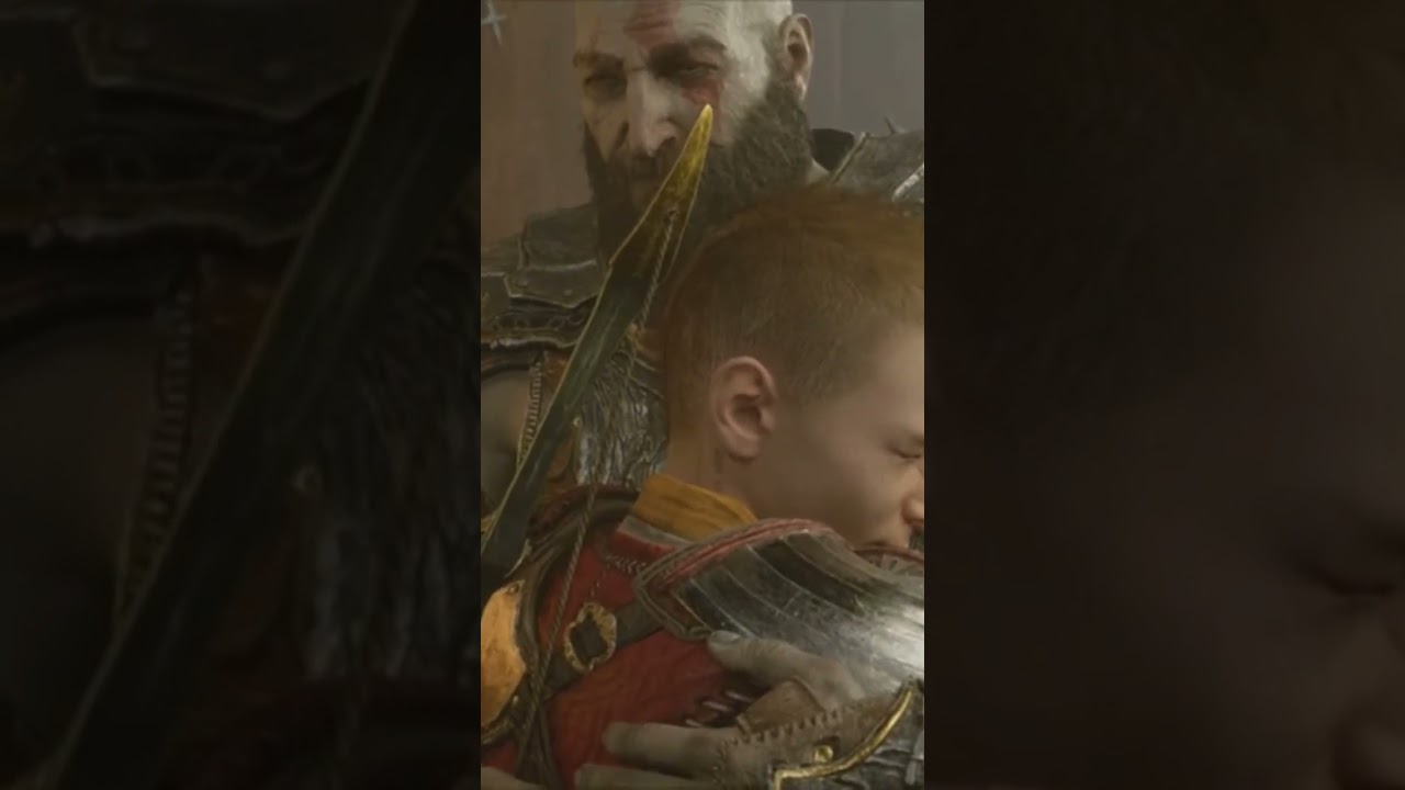 Kratos Finally Smiles - God of War Ragnarök