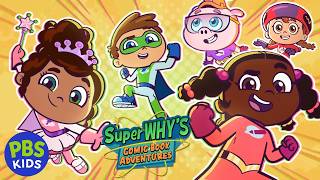 Super Why's Comic Book Adventures NEW SHOW | New Series Coming Soon! 🦸✨ | PBS KIDS