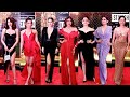 Bollywood actresses at ht most stylish awards 2022  rashmika disha kriti shilpa raveena