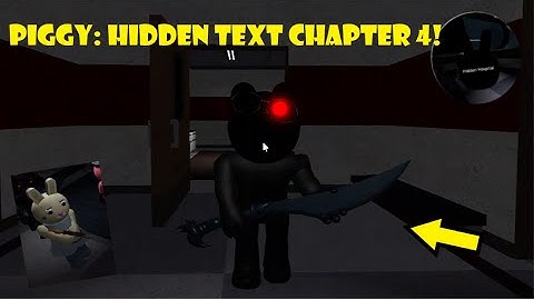 Piggy: The Hidden Text Chapter 4 Hidden Hospital!