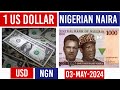 1 USD TO NAIRA RATES TODAY