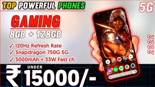 Top 5 Ultimate Gaming Phones Under 15000 in 2022 |6GB Ram Best Gaming Phone Under 15000 for ff, bgmi
