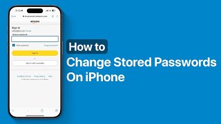 How To Change Stored Passwords On iPhone | Update Autofill Passwords screenshot 5