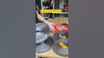 Lưỡi cắt cỏ tròn hợp kim - dễ lắp đặt 🌸