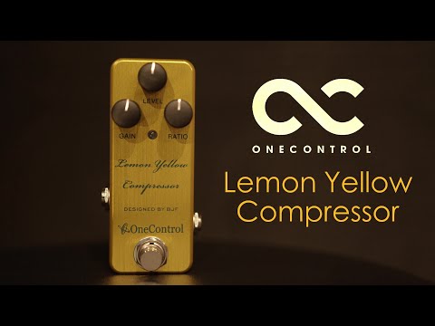 One Control Lemon Yellow Compressor on Bass | FIRE - YouTube