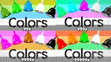 Learn Colour With Tayo The Little Bus at 999999x Speed Klasky Csupo Effects! | Combined