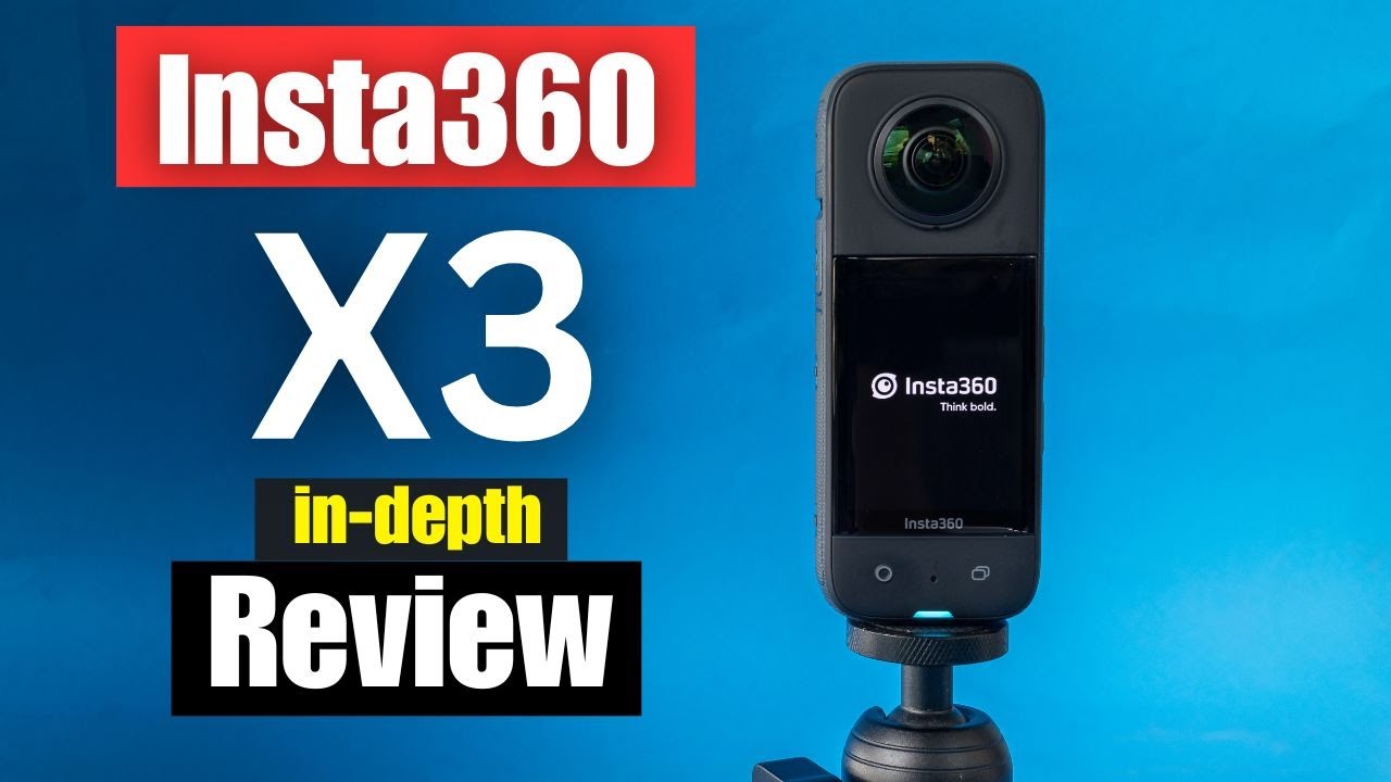 Insta360 X3 360º action camera improves creating & sharing content with  1/2 48 MP sensors » Gadget Flow