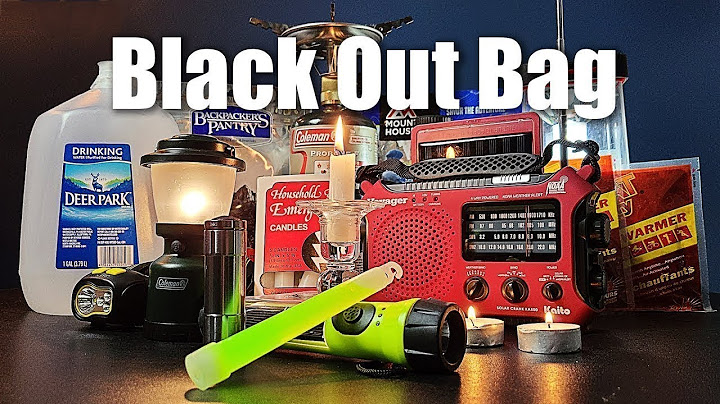 7 dingen die je wenste te hebben tijdens een black-out!