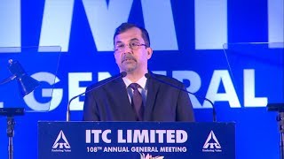 Chairman's Address at ITC's 108th AGM