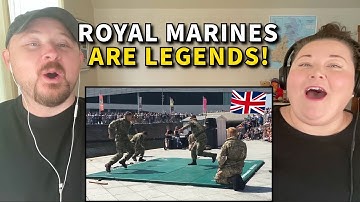 Americans React: Royal Marines Show INCREDIBLE Unarmed Combat Skills