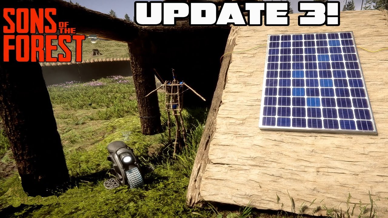 Sons of The Forest Update 3! New Vehicle + Night Vision & More! - YouTube