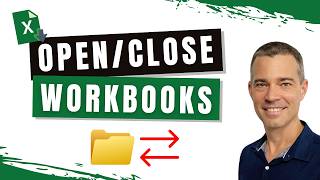Famous How to Create, Open and Close Files in Excel (Lesson 2 of 50) Profile