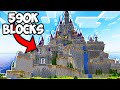 I recreated hyrule castle in survival minecraft