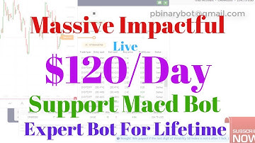 Binary.com Bot - Support Macd Binary Bot | Massive Impactful Expert Bot For Lifetime