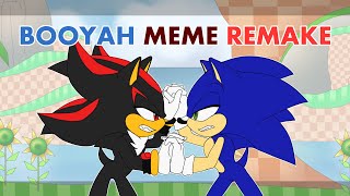 BOOYAH MEME Animation [REMAKE] Sonic and Shadow the Hedgehog FLASH WARNING