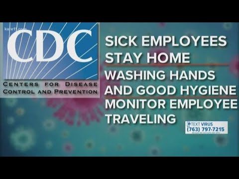 CDC reports first employee with coronavirus