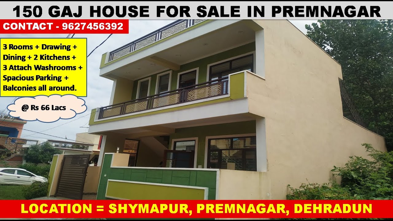 150 Gaj House in Shyampur Premnagar Dehradun YouTube