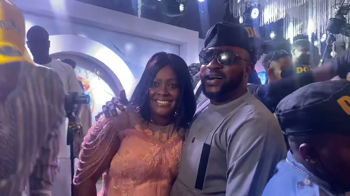 HELEN PAUL GREETS ODUNLADE ADEKOLA AT BAMIDELE ONALAJA’S PARTY