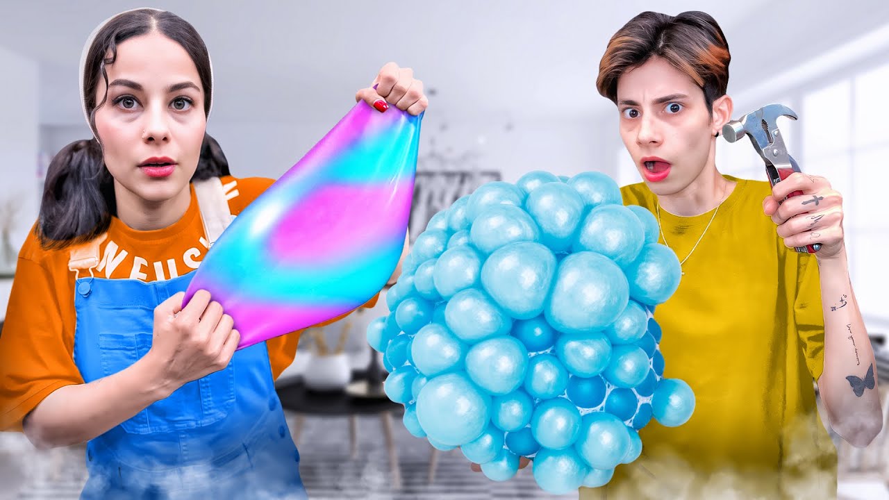 هرکی توپ بیشتری بترکونه برنده ی ۳۰۰دلار میشه💵😱