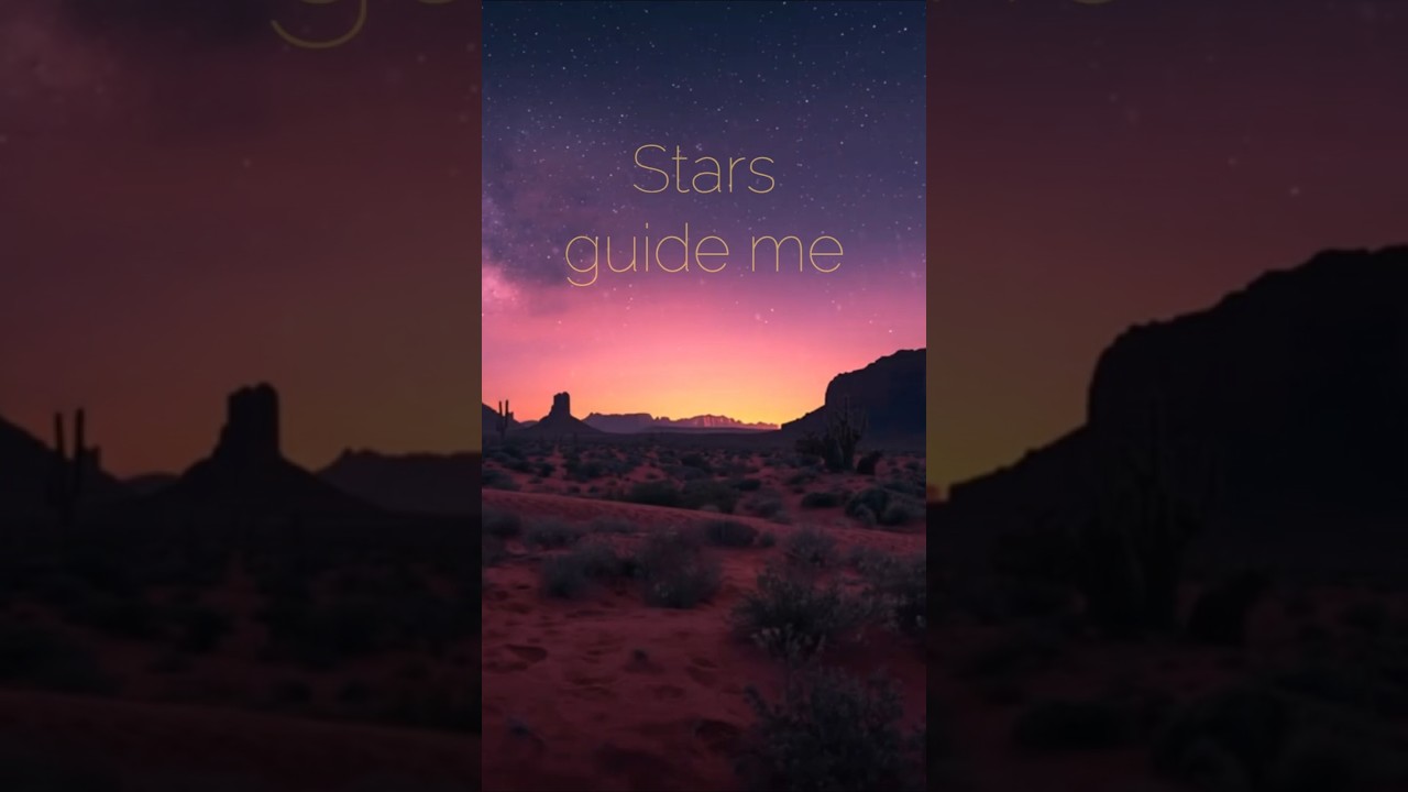 Starlit Desert Meditation - 26-Second Calming Music & Affirmations