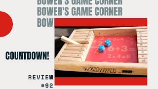Bower's Game Corner #92: Countdown! Review