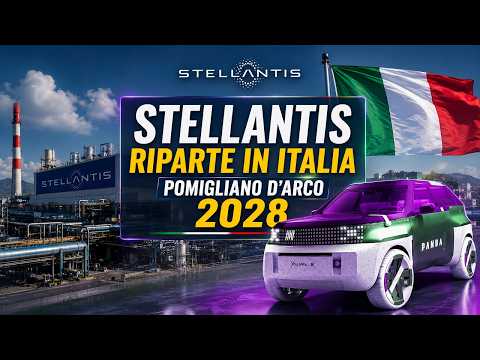 Video Stellantis riparte dallItalia: a Pomigliano nasce le-car del futuro