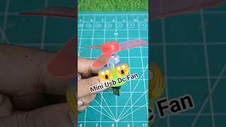 USB Mini Fan 🔥#DIY #USBFan #MiniFan #DCMotor #ElectronicsProject #TechDIY #PowerBank #CreativeIdeas