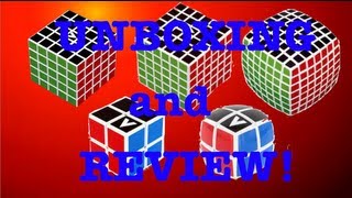 V-Cube Collection White Unboxing and Review: V Cube 5 6 7 2 and 2b