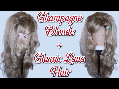 a lana coded wig transformation ♡