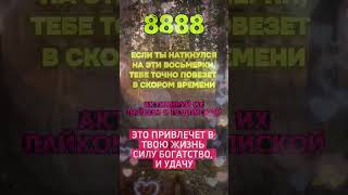 ПОЧЕМУ ТЫ ЧАСТО ВИДИШЬ 8888 ✨ #астрология #гороскоп #эзотерика #нумерология