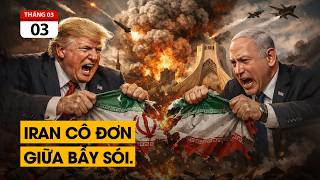 Vàng giảm 3tr/cây giữa chiến tranh. Iran cô độc như nào trong cuộc chiến với Mỹ và Israel.