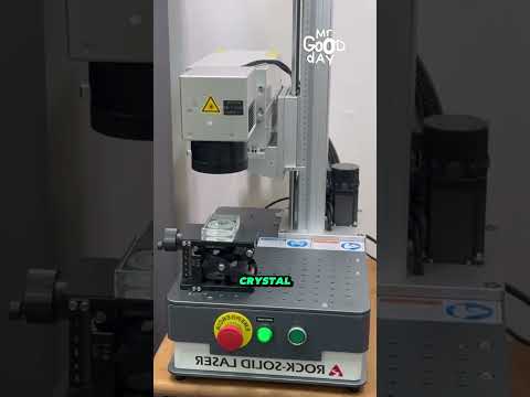The Magic Behind 3D Laser Crystal Engraving #shorts