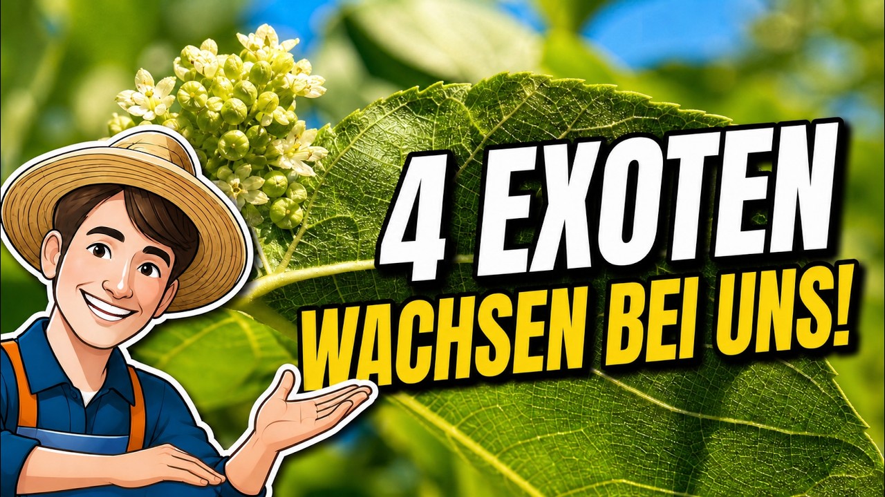 Exoten im Garten: Maulbeere, Kaki, Indianerbanane & Feigen