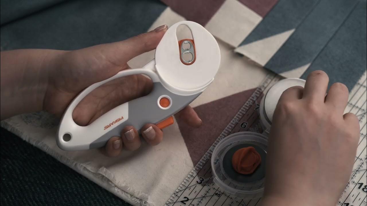 How to Change Rotary Cutter Blade Replacing/Interchanging a DuoLoop