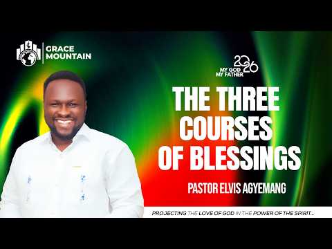 Pastor Elvis || The Three Courses Of Blessings #alphahour