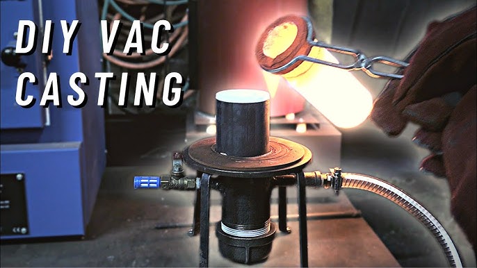 3d Print Vacuum Casting Part 1  Building the vacuum casting machine for  casting metal 