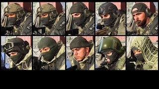 Modern Warfare 2019 Default Milsim Player Model Comparison (Coalition / Allegiance)