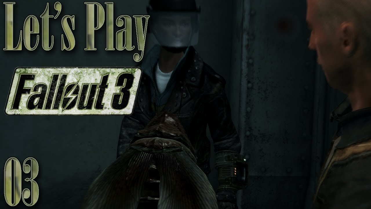 Let's Play Fallout 3, Blind [Ep 3] Dad Is Missing? Trouble in Vault