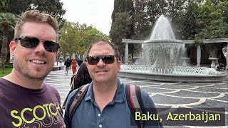 Fountains, fire and food in Baku Azerbaijan
