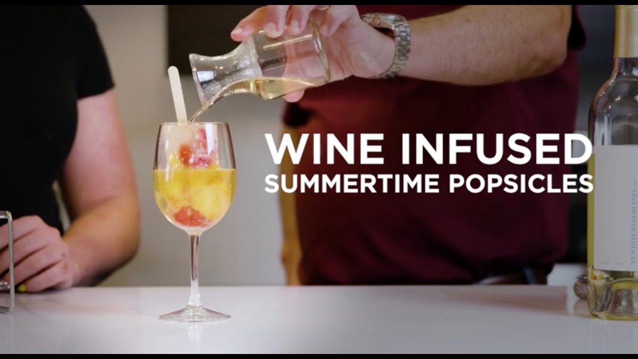 Wine Infused Summertime Popsicles | Summer Quarantine Cocktail Series - Ep. 5