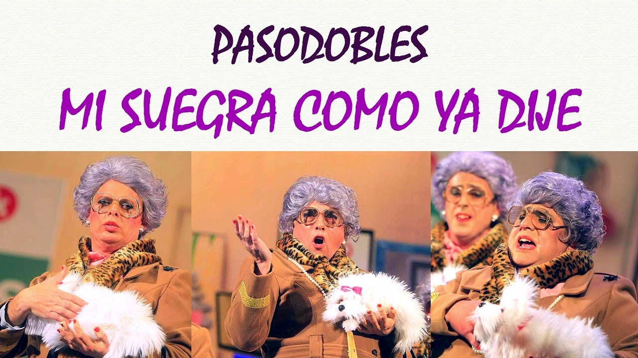 Todos los PASODOBLES, Chirigota del Selu MI SUEGRA COMO YA DIJE - HD | Cuarto Premio COAC 2017