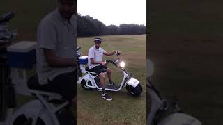 Bubba Watson On Fat Tire F Scooter