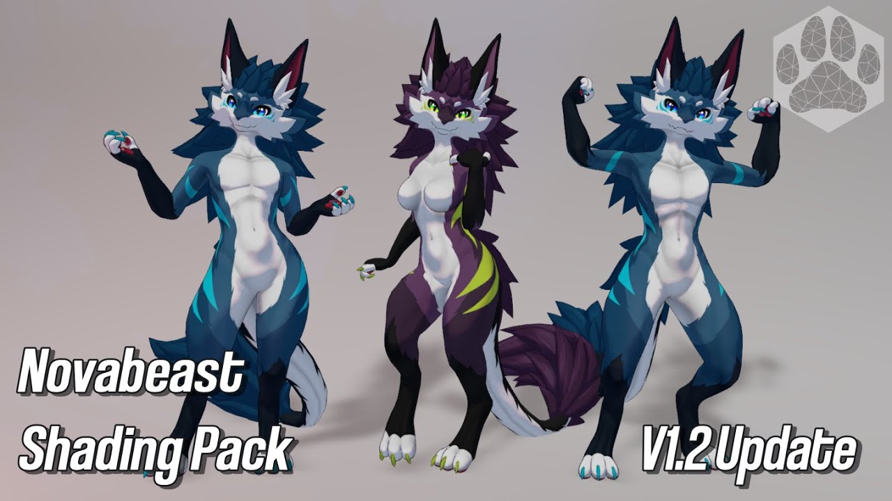 Novabeast Shading Pack v1.2 Update - VRChat - YouTube