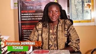 Découvrez Epiphanie Dionrang, présidente de l'association la Ligue Tchadienne des Droits des femmes