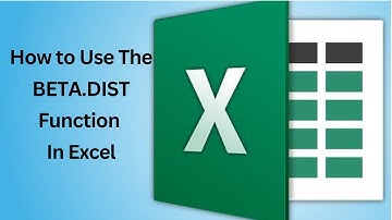 How To Use BETA.DIST Function In Excel