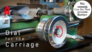Making a dial for the Mini Lathes carriage